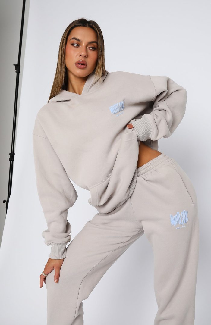 Archive 6.0 White Fox Oversized Hoodie Dove