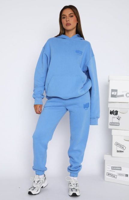 Archive 6.0 White Fox Sweatpants Blueberry